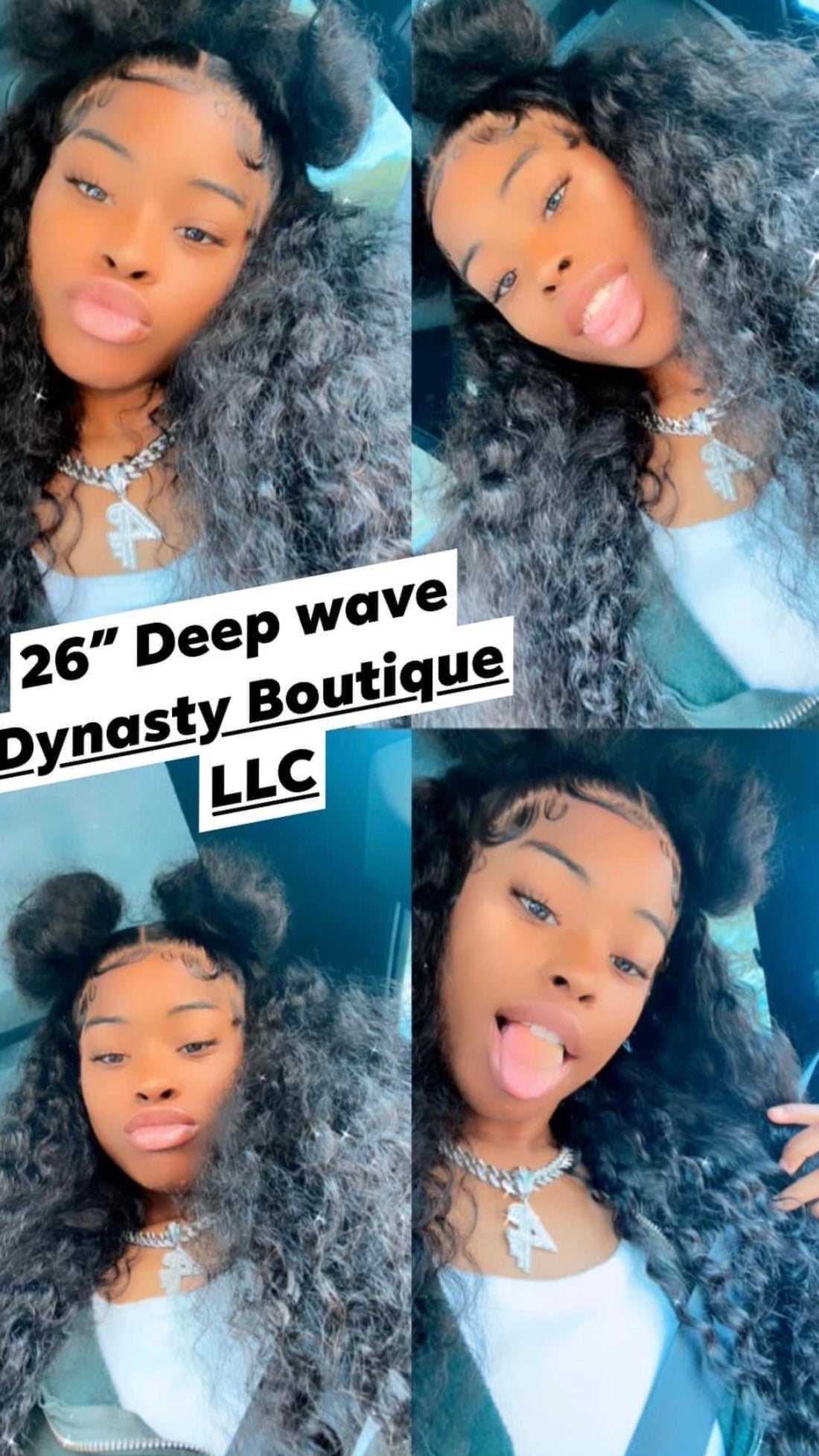 LK Deep wave Lace Wig
